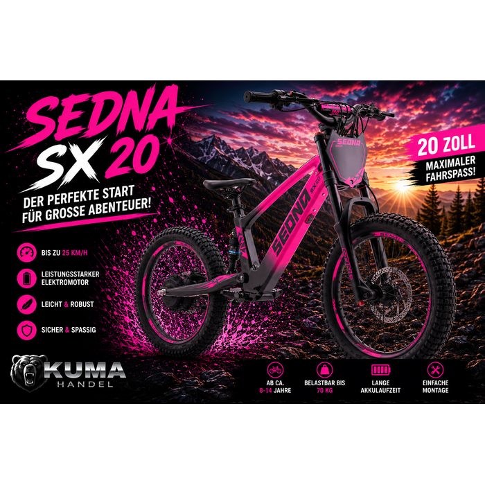 Apollino Elektro Kinderbike Sedna SX 20" - Laufrad