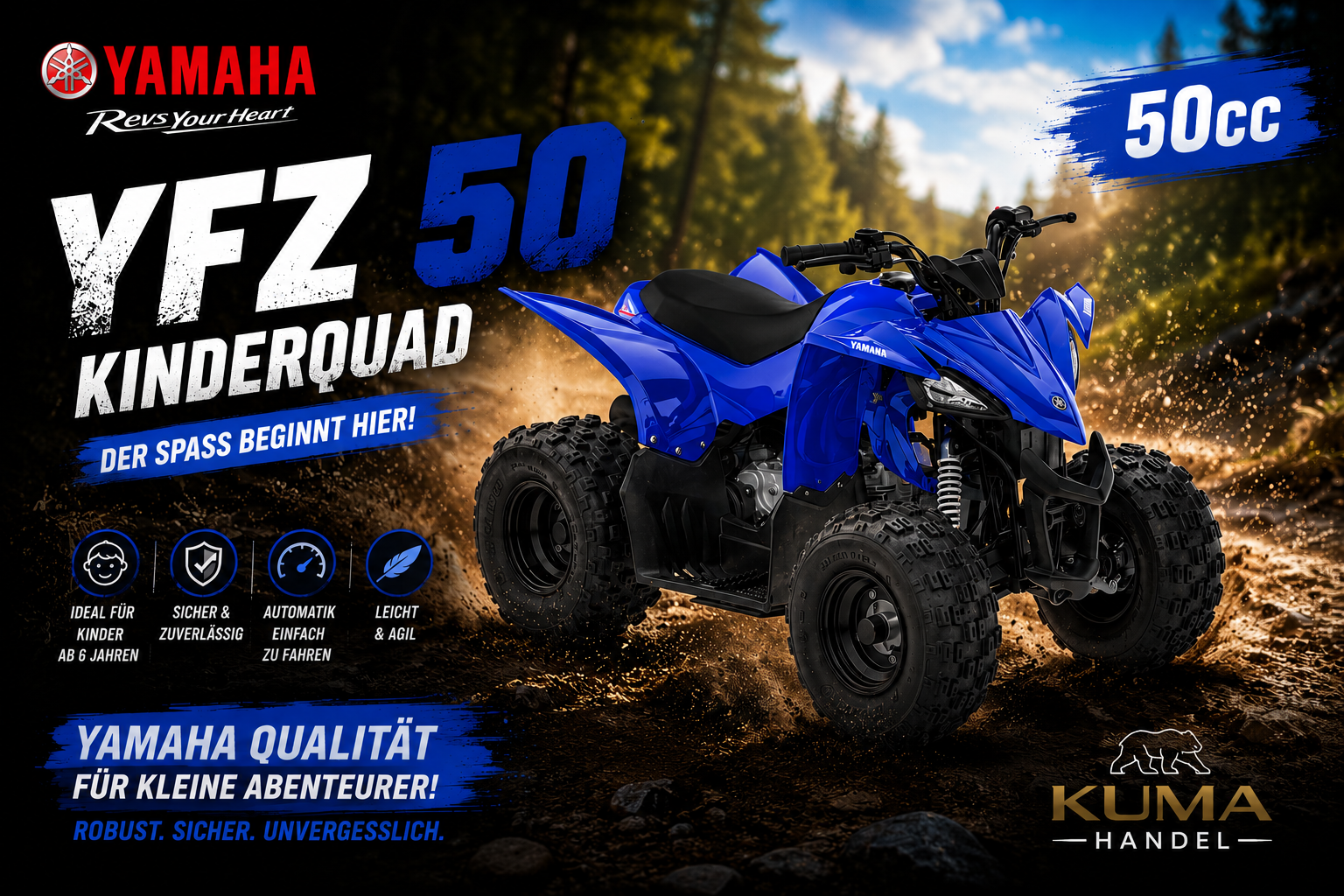 Yamaha YFZ 50 Kinderquad