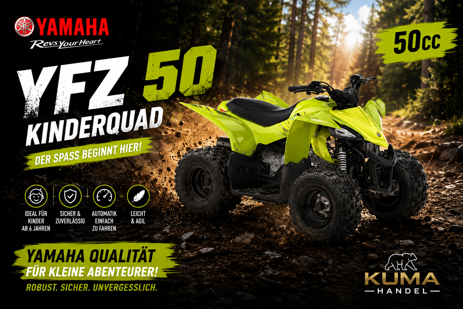 Yamaha YFZ 50 Kinderquad