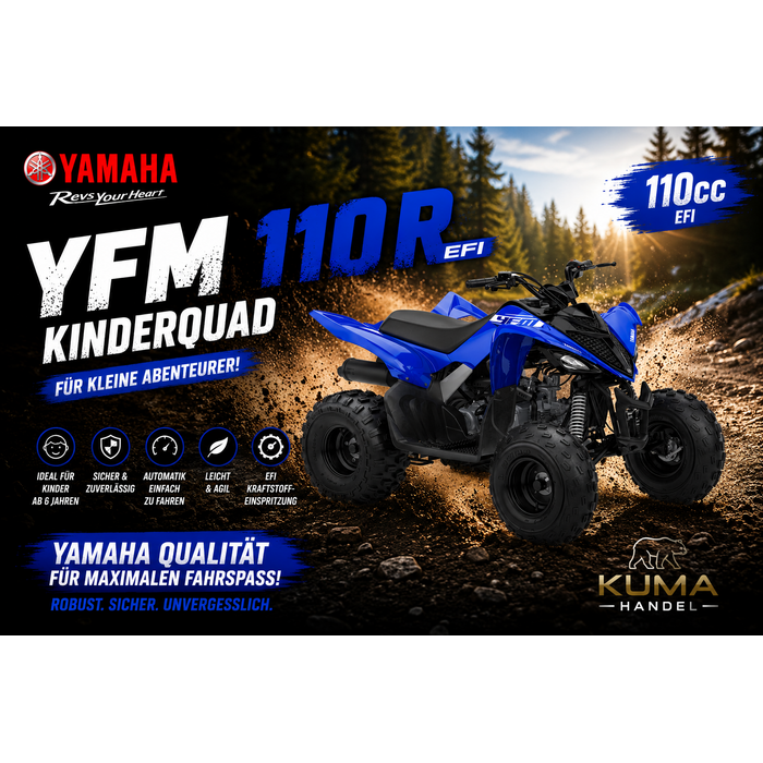 Yamaha YFM110R EFI Kinderquad