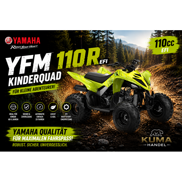 Yamaha YFM110R EFI Kinderquad