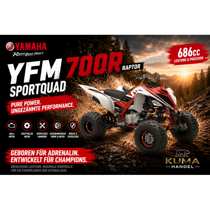 Yamaha YFM700R SE 70th Anniversary