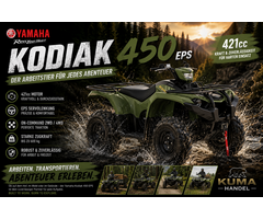 Yamaha Kodiak 450 EPS Servolenkung inkl. Strassenzulassung