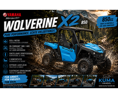 Yamaha Wolverine 850 SE V2 X2 EPS 4x4 inkl. Strassenzulassung