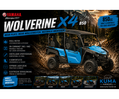 Yamaha Wolverine 850 V2 X4 EPS 4x4 inkl. Strassenzulassung