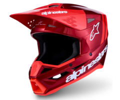 Alpinestars SM3 Motocross Helm Radium rot
