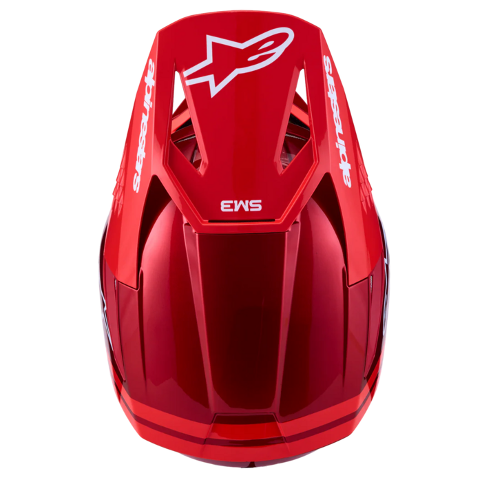 Alpinestars SM3 Motocross Helm Radium rot