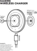 Quad Lock MAG Wireless Charging Head - V2