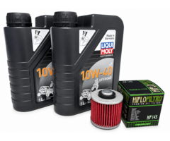 Liqui Moly Ölwechselset für Yamaha YFM700R inkl. Ölfilter HF145