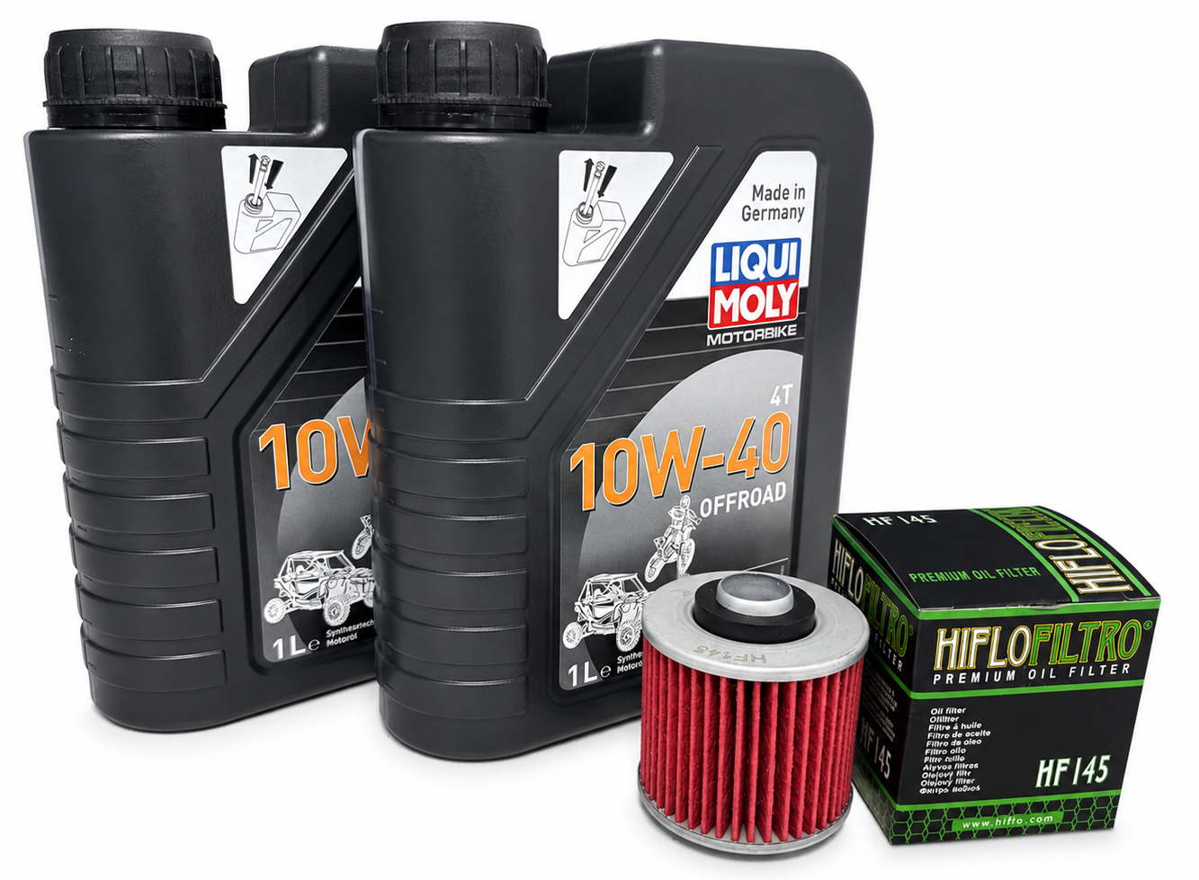Liqui Moly Ölwechselset für Yamaha YFM700R inkl. Ölfilter HF145