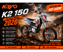 Kayo Dirtbike K2 150 cc Enduro