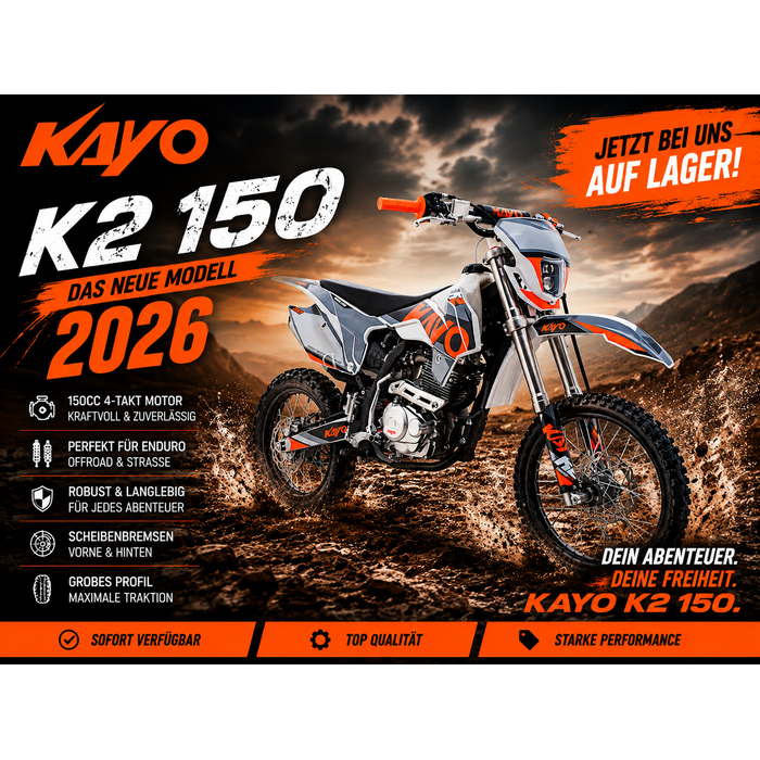 Kayo Dirtbike K2 150 cc Enduro