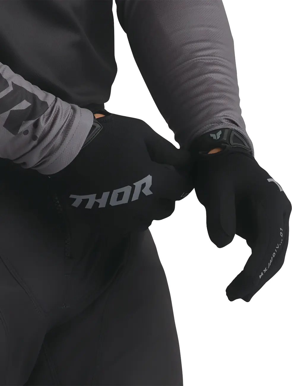 Thor Handschuhe Ridemode Static schwarz