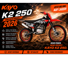 Kayo K2 Dirtbike 250 cc Enduro Motorrad