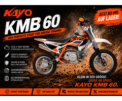 Kayo Dirtbike KMB 60 mit 10/10“ Räder Automatik und E-Start