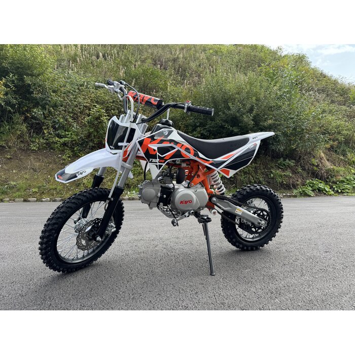 Kayo TSD 110 mit 12/14“ Räder Semiautomatik - E-Start & Kickstart