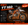 Dirtbike TT160 mit 14/17“ Räder