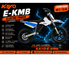 Kayo Dirtbike Elektro KMB Lithium 48 V / 7,8 Ah