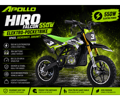 Apollino Rocket Hiro Dirtbike Elektro 550 Watt mit 10“ 10“ Bereifung