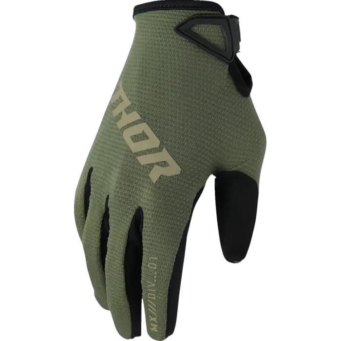 Thor Handschuhe Ridemode Static dunkelgrün