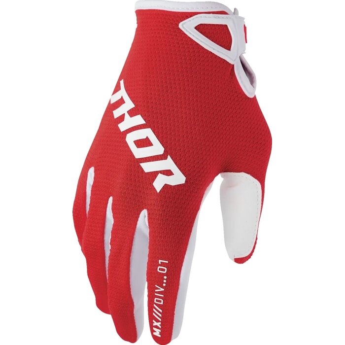 Thor Handschuhe Ridemode Static rot weiss