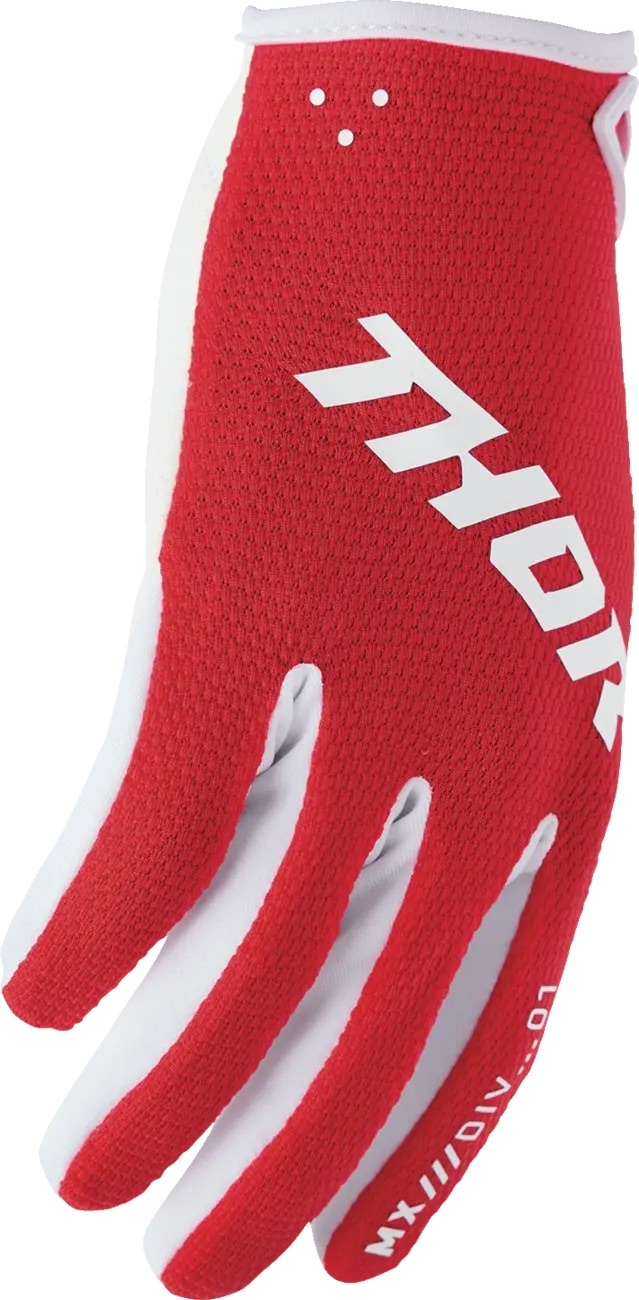 Thor Handschuhe Ridemode Static rot weiss