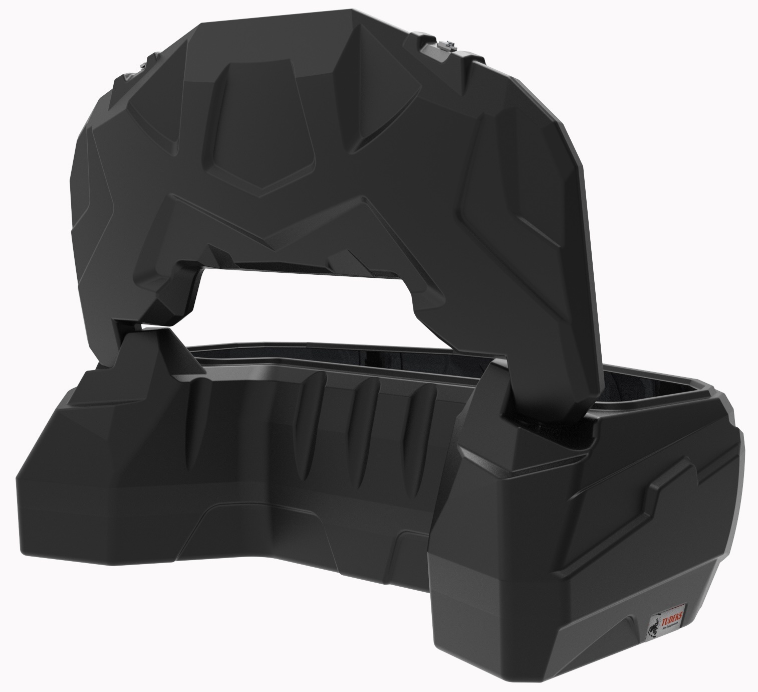 Tudeks ATV Quad Heckkoffer CF Moto CForce 850/1000 G3 ab Bj. 2024 - nur für Kunststoff Gepäckbrücke
