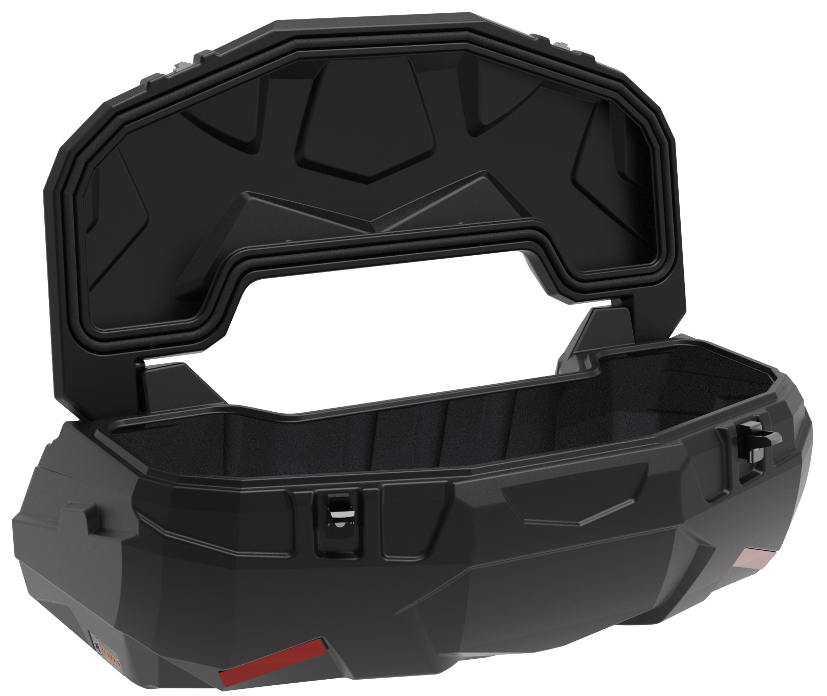 Tudeks ATV Quad Heckkoffer CF Moto CForce 850/1000 G3 ab Bj. 2024 - nur für Kunststoff Gepäckbrücke