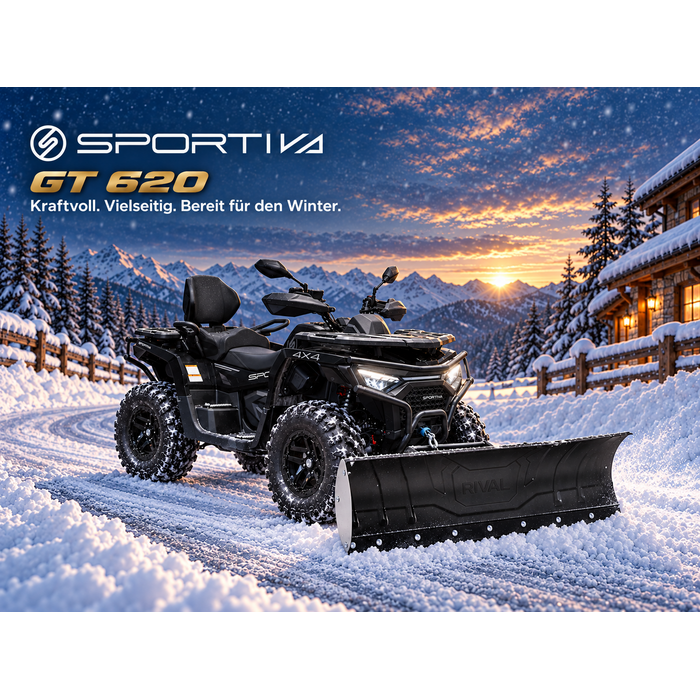 Sportiva ATV 620 GT EPS ABS 4x4 inkl. Schneeschild