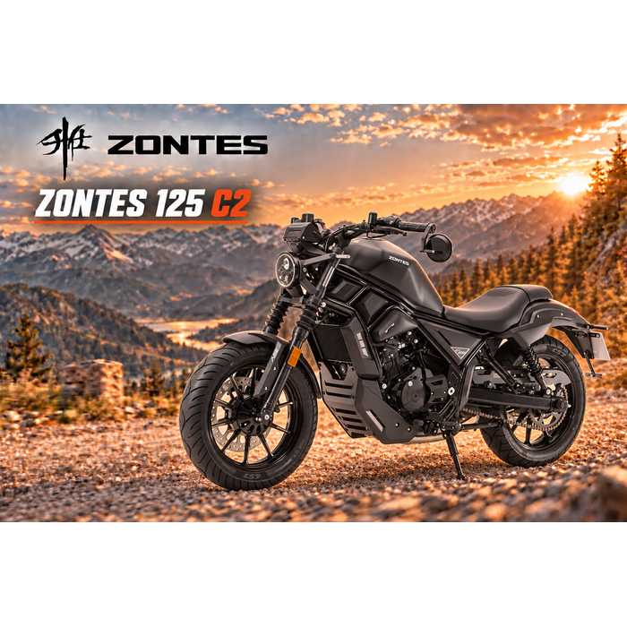 Zontes 125 C2  Chopper Motorrad