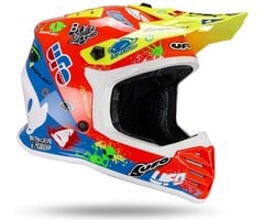 UFO Helm für Kinder Korey gelb, rot, blau