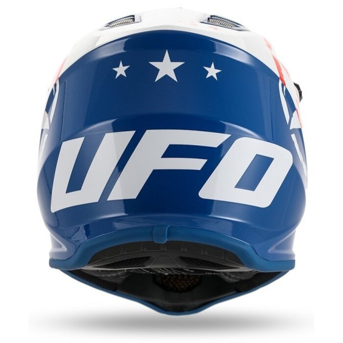 UFO Helm für Kinder Korey weiss blau