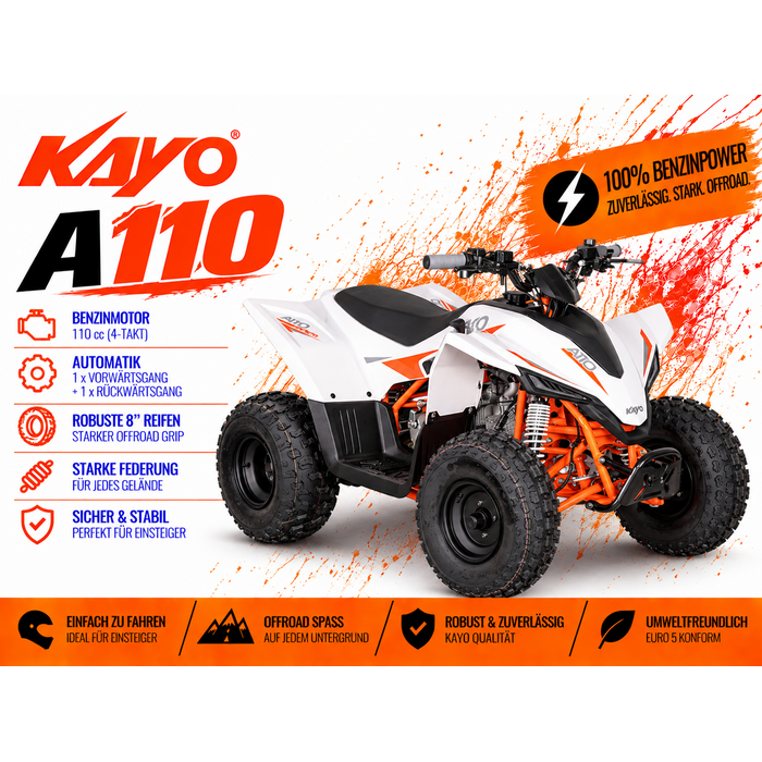 Kayo A110 Sport Kinderquad