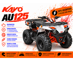 Kayo AU125 Utility Kinderquad