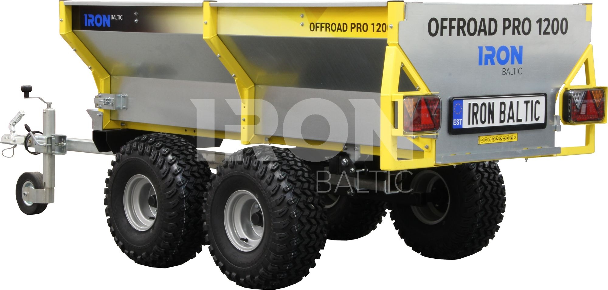 Iron Baltic ATV Anhänger Offroad PRO 1200 - mit Strassenzulassung
