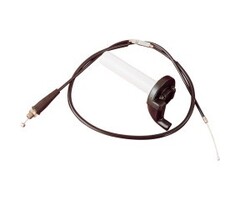 Parts Europe Gasdrehgriff mit Gasseil Set Universal