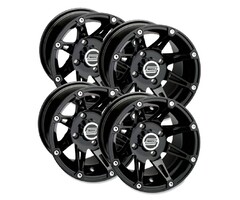 Moose Utility Moose Utility Alufelgen 387X schwarz für Yamaha YXZ1000R