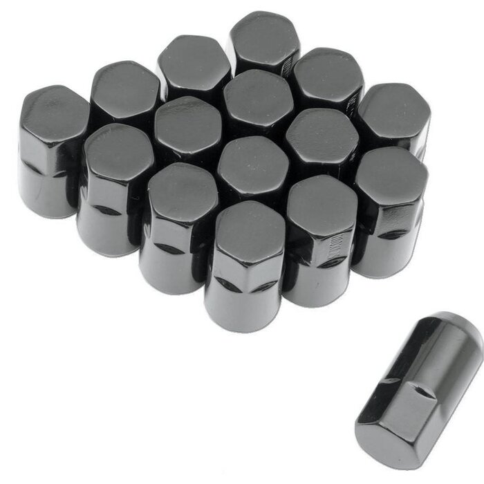 Moose Utility Radmuttern Set schwarz