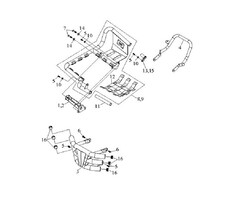 Access Fußstützen, Haltegriff, Stoßstange