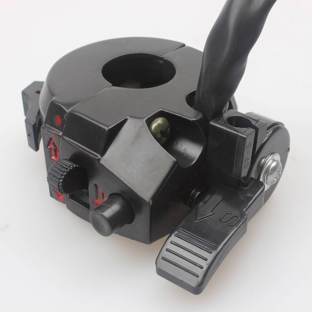 Motorcyle Left Switch Assy W/ Choke Lever Aluminium 8 Wires Dirt Pit