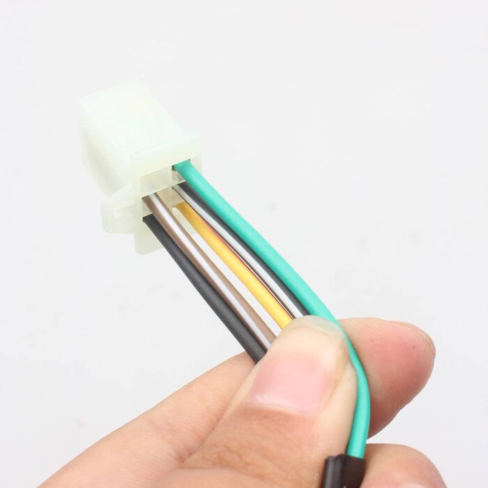 Wingsmoto Motorcyle Right Switch Assy Throttle Clamp Aluminium 5 Wires Dirt Pit Bike