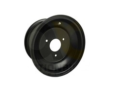 Actionbikes Mini Quad 125 cc Felge hinten 6x8" (Stahl schwarz 3 Loch) (S-10/S-12/S-14)