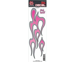 Lethal Threat Sticker Pink Flames Right LT00472