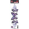 Lethal Threat Sticker Purple Butterfly LT00436
