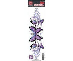Lethal Threat Sticker Purple Butterfly LT00436
