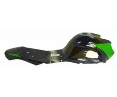 Miniquad Elektro/49 cc Verkleidung schwarz/grün