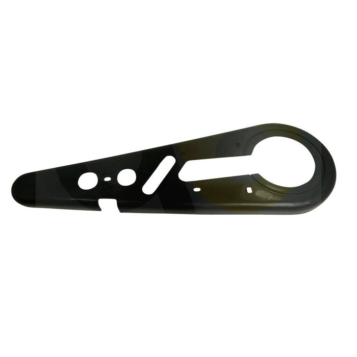 Actionbikes Miniquad Elektro/49 cc Standard/Racer Kettenschutz hinten schwarz (Grundform) (Mini Cross Delta)