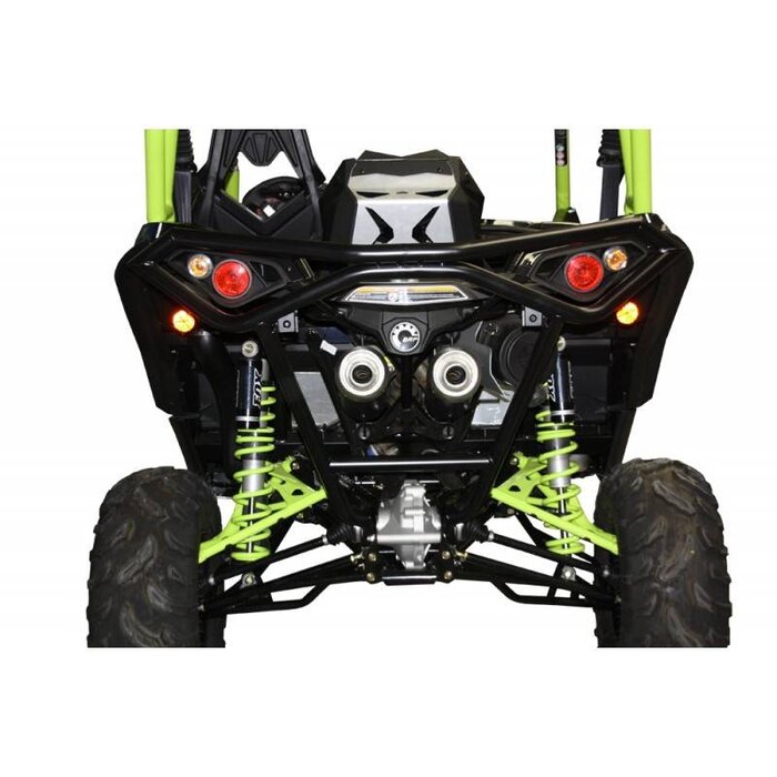 XRW BACK BUMPER BR12 BLACK - MAVERICK 1000 XDS / XRS TURBO
