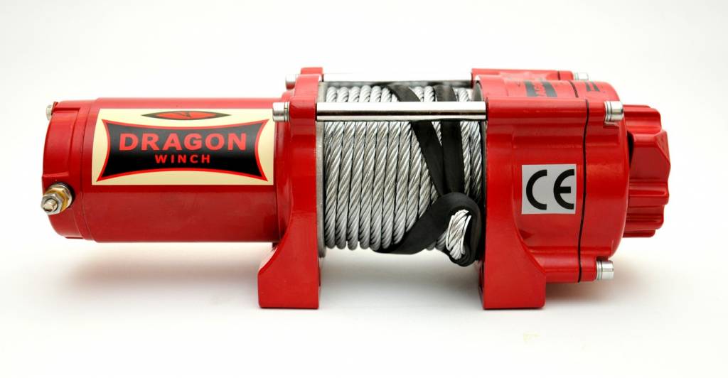 Dragon Winch Seilwinde DWM 3500 ST inkl. Montageset u. Fernbedienung