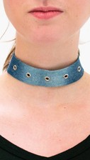 Denim Choker